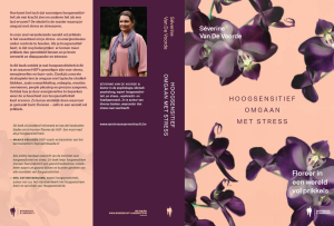 cover hoogsensitief omgaan met stress